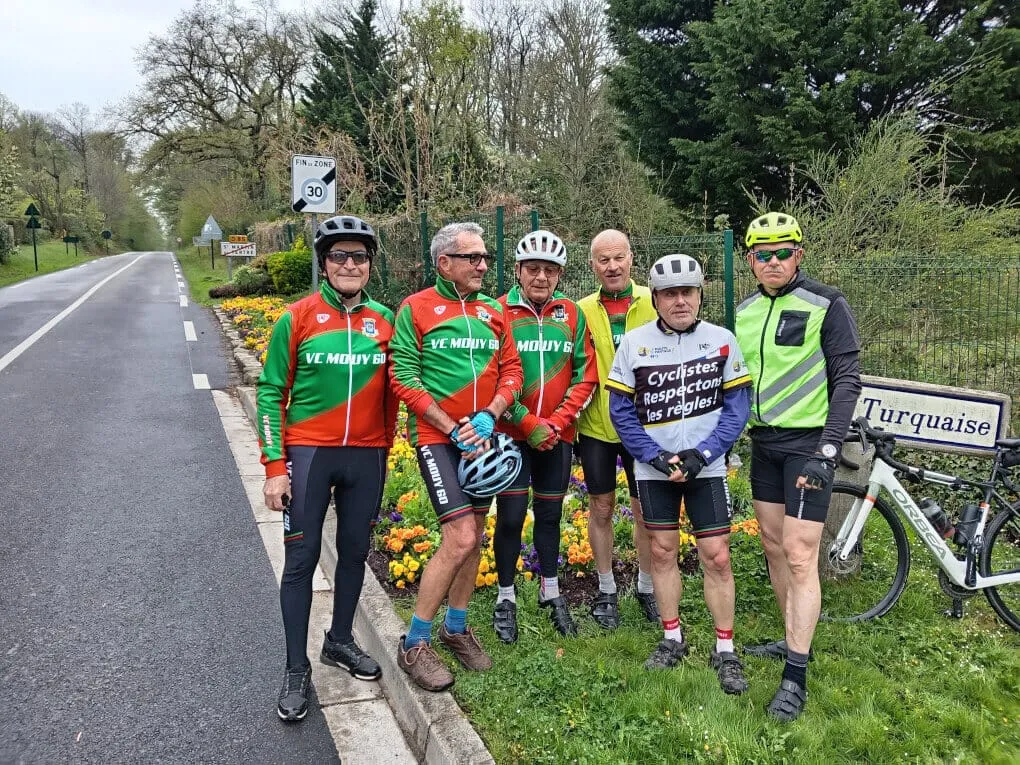 Photo de la sortie Sortie groupée St Martin du Tertre du 13 avril 2025 - Vélo Club de Mouy