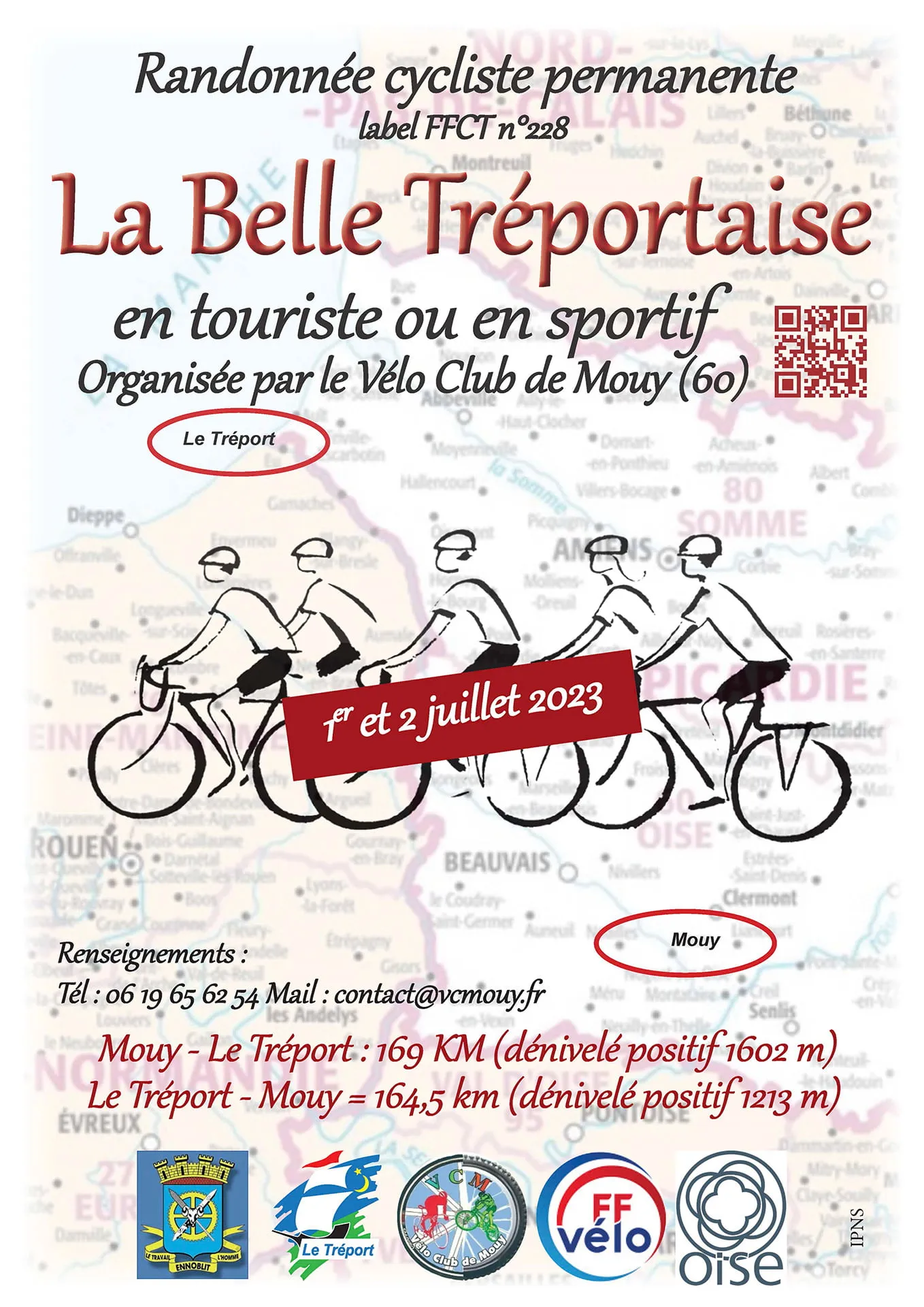 Affiche la belle tréportaise 2023