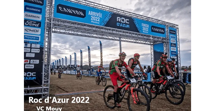 Photo de la sortie Roc D'Azur 2022 - Vélo Club de Mouy
