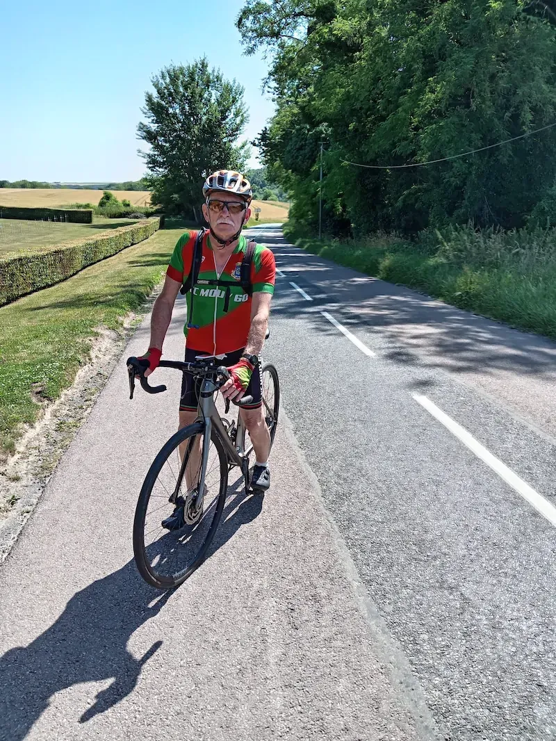 Photo de la sortie 21 juin - 1ere boucle des chemins de la grande guerre dans l'Oise - Compiegne - Vélo Club de Mouy