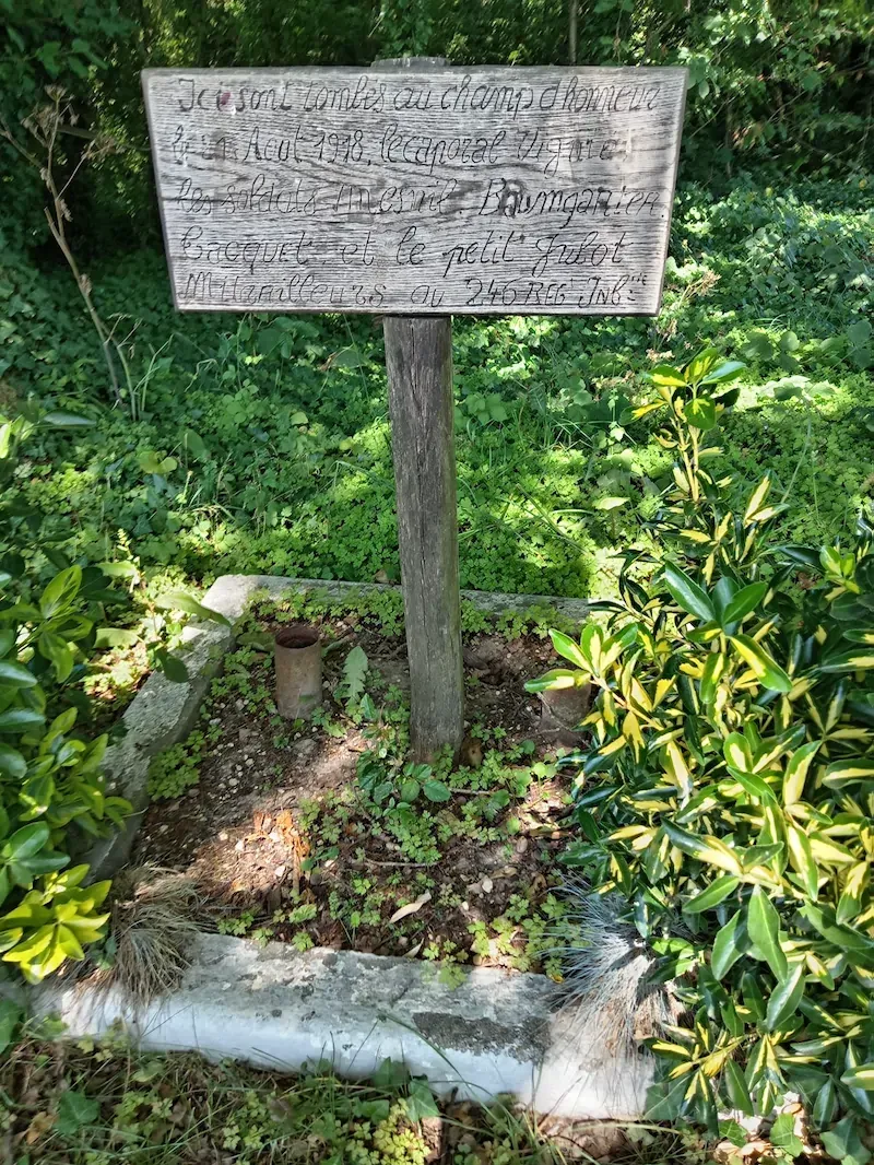 Photo de la sortie 21 juin - 1ere boucle des chemins de la grande guerre dans l'Oise - Compiegne - Vélo Club de Mouy