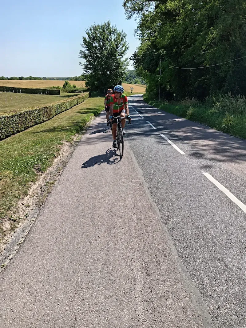 Photo de la sortie 21 juin - 1ere boucle des chemins de la grande guerre dans l'Oise - Compiegne - Vélo Club de Mouy