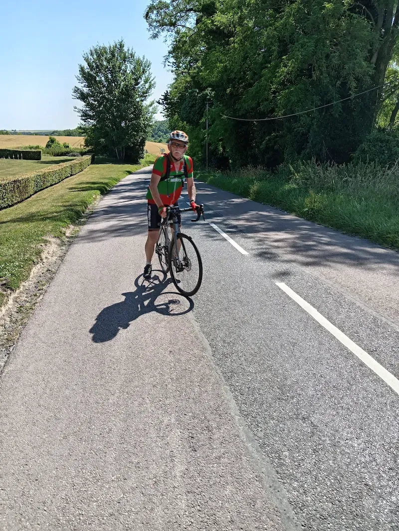 Photo de la sortie 21 juin - 1ere boucle des chemins de la grande guerre dans l'Oise - Compiegne - Vélo Club de Mouy