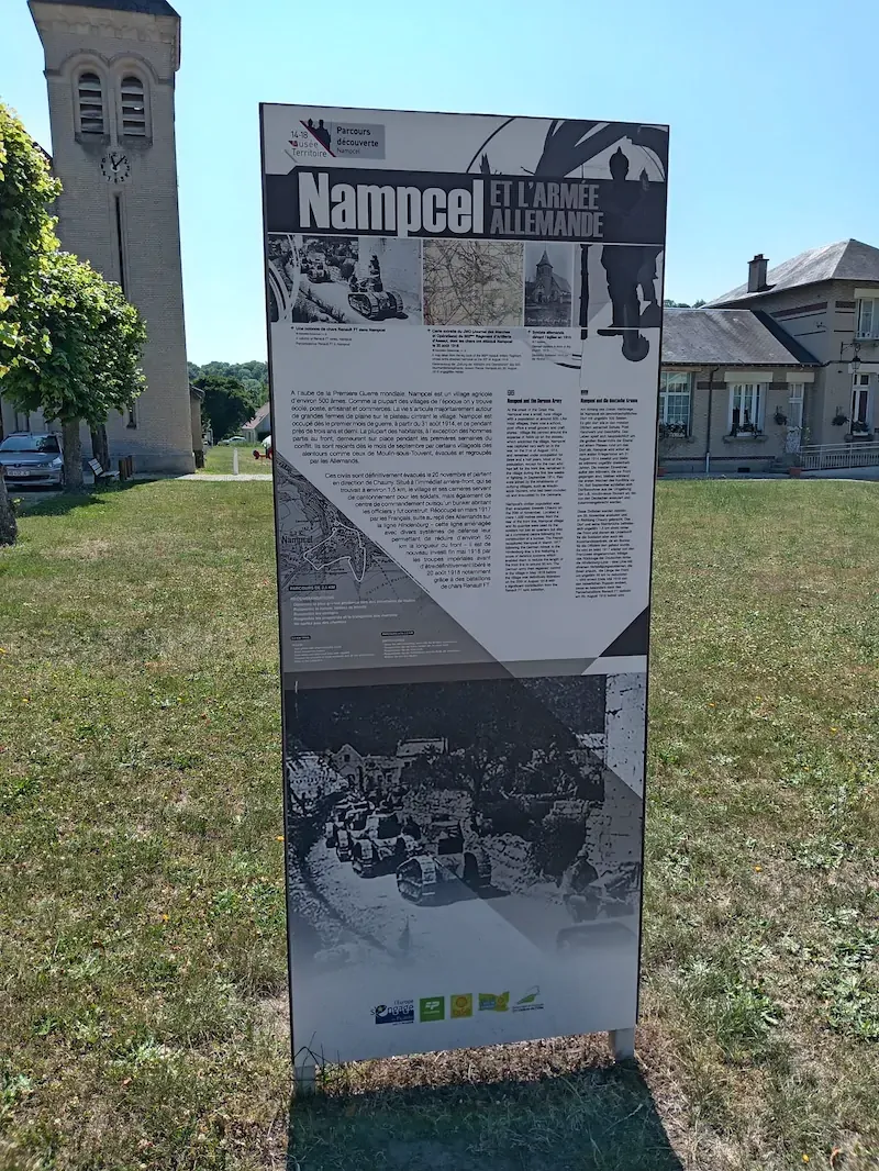Photo de la sortie 21 juin - 1ere boucle des chemins de la grande guerre dans l'Oise - Compiegne - Vélo Club de Mouy