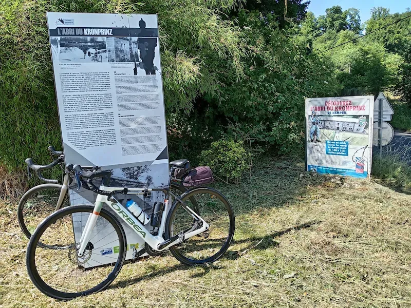 Photo de la sortie 21 juin - 1ere boucle des chemins de la grande guerre dans l'Oise - Compiegne - Vélo Club de Mouy
