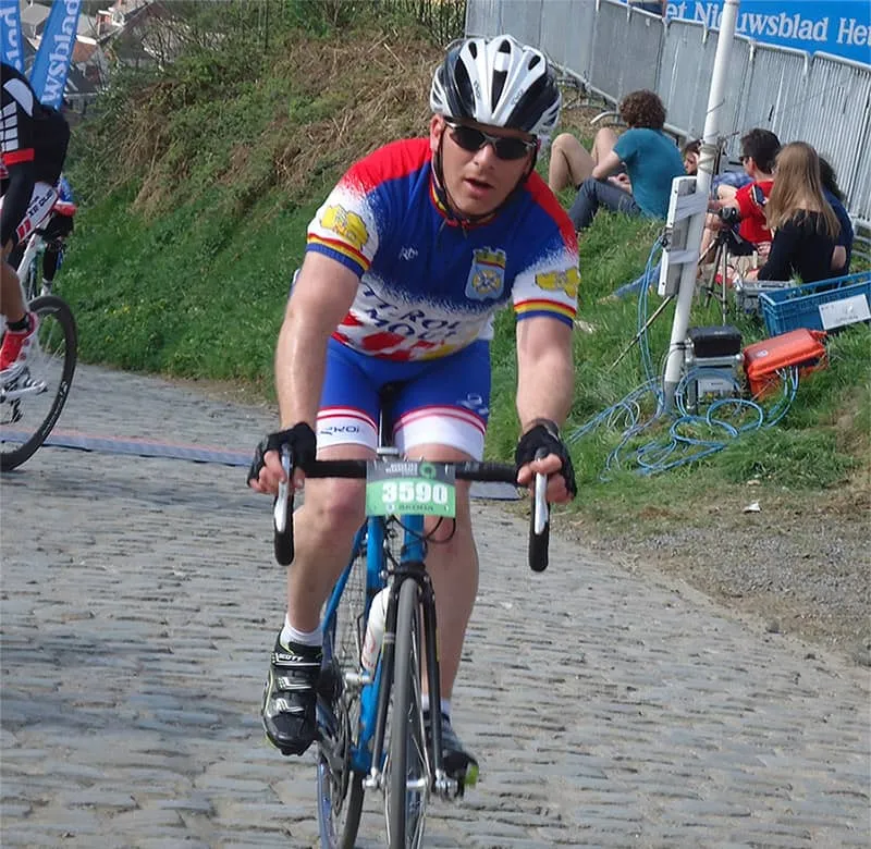 Cycliste du Vélo Club de Mouy