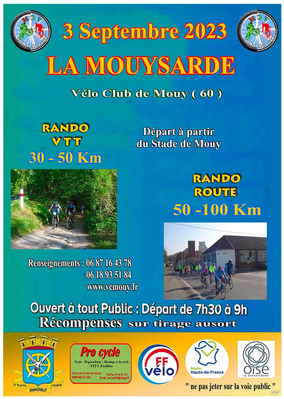 Affiche de la Mouysarde 2023