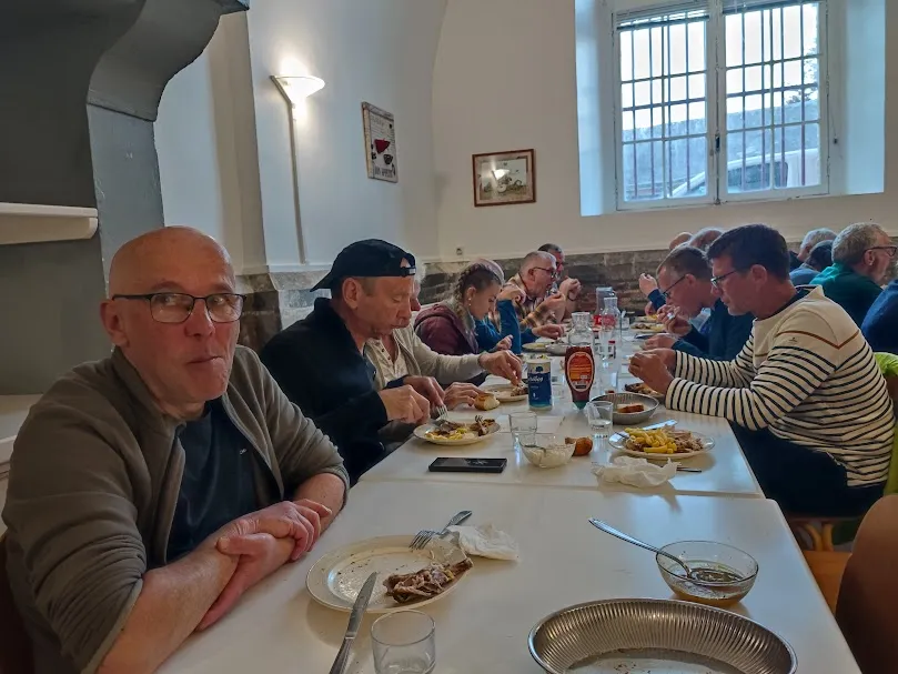 Repas du soir des participants du Picardo Normand 2026 à Eu